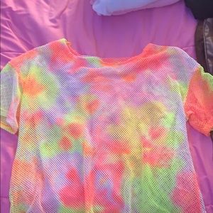 Neon short sleeve see three shirt